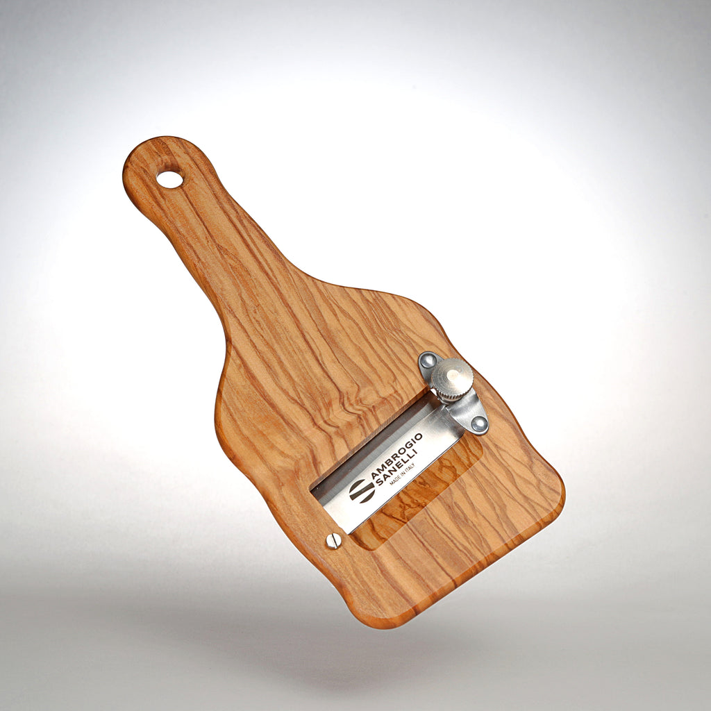 Regalis Olive Wood Truffle Slicer